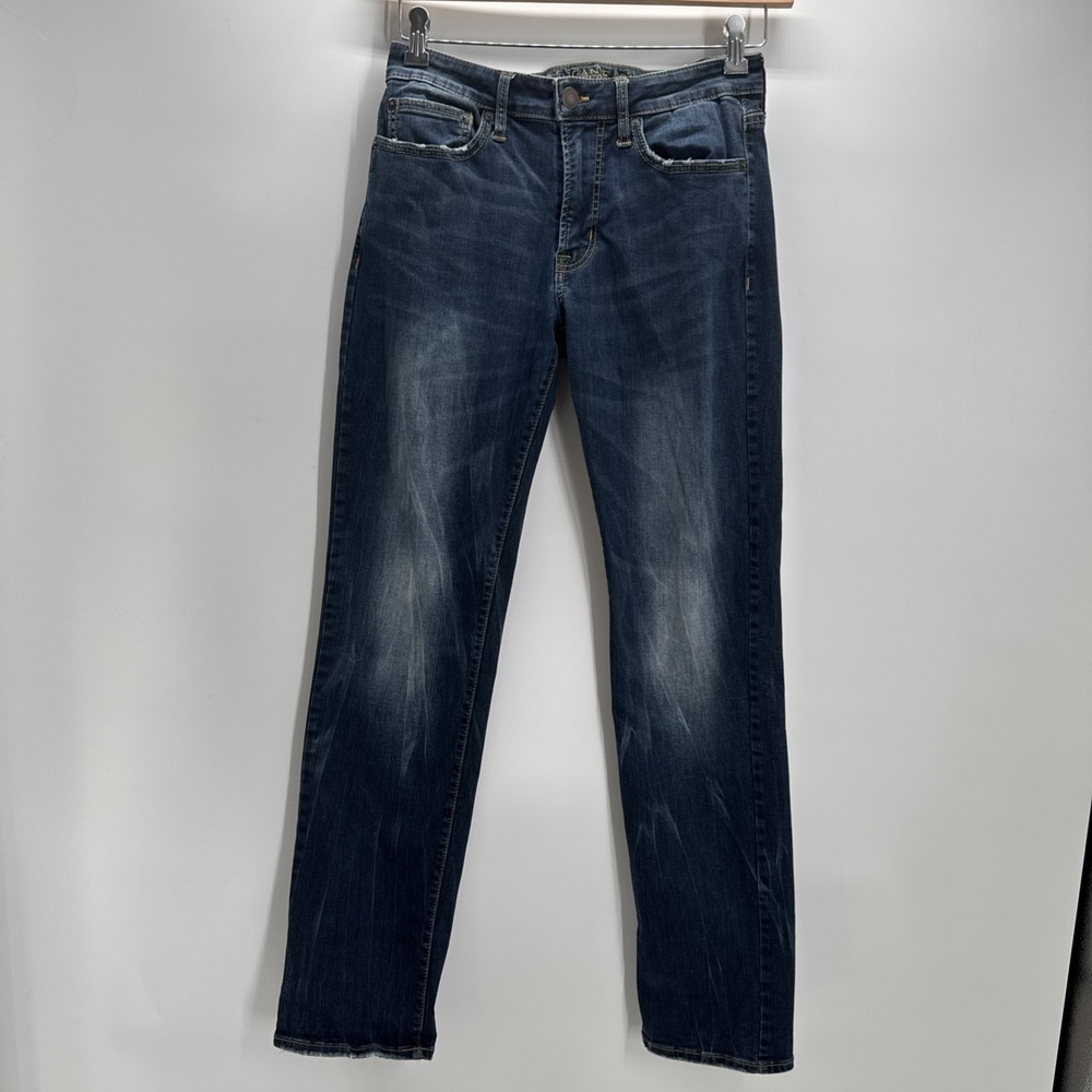 American Eagle Extreme Flex Jeans 29x34 Slim Straight Dark Wash‎ Stretch Denim